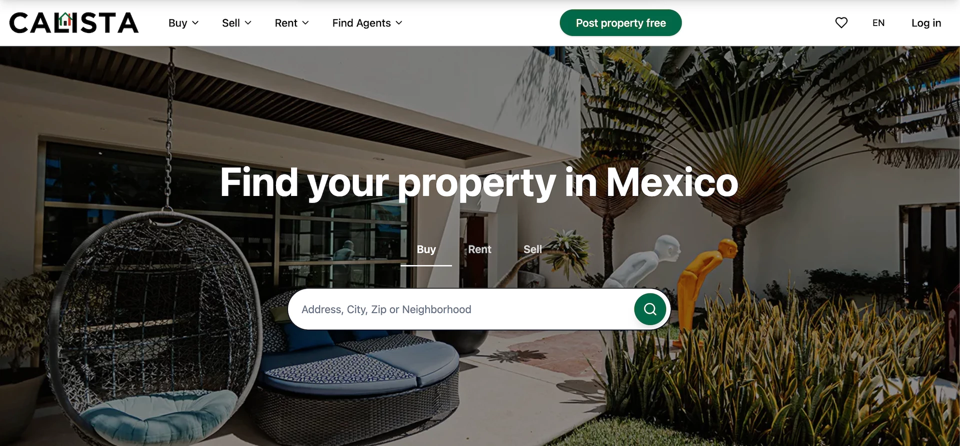 Calista — una nueva plataforma inmobiliaria en México